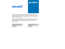 Tablet Screenshot of lenhardt.de